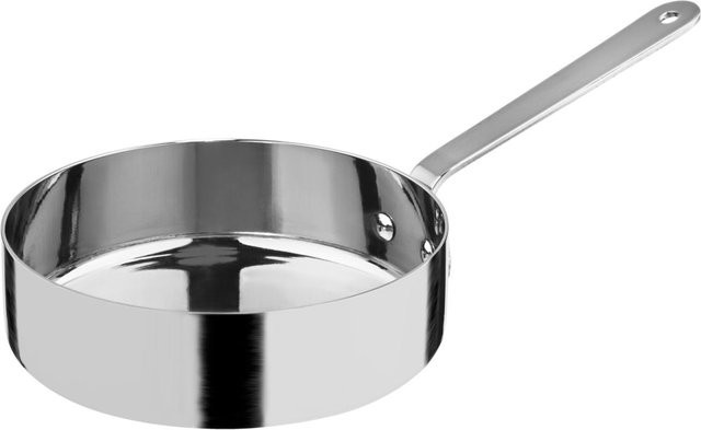 VEGA Mini Pfanne Pani aus Edelstahl, Silber, rund, Durchmesser: 10 cm, Höhe: 3 cm - Bild 1