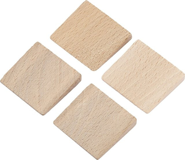 LUX-TOOLS Holzkeile Classic für die Axt, 4 Stück, beige - Bild 1