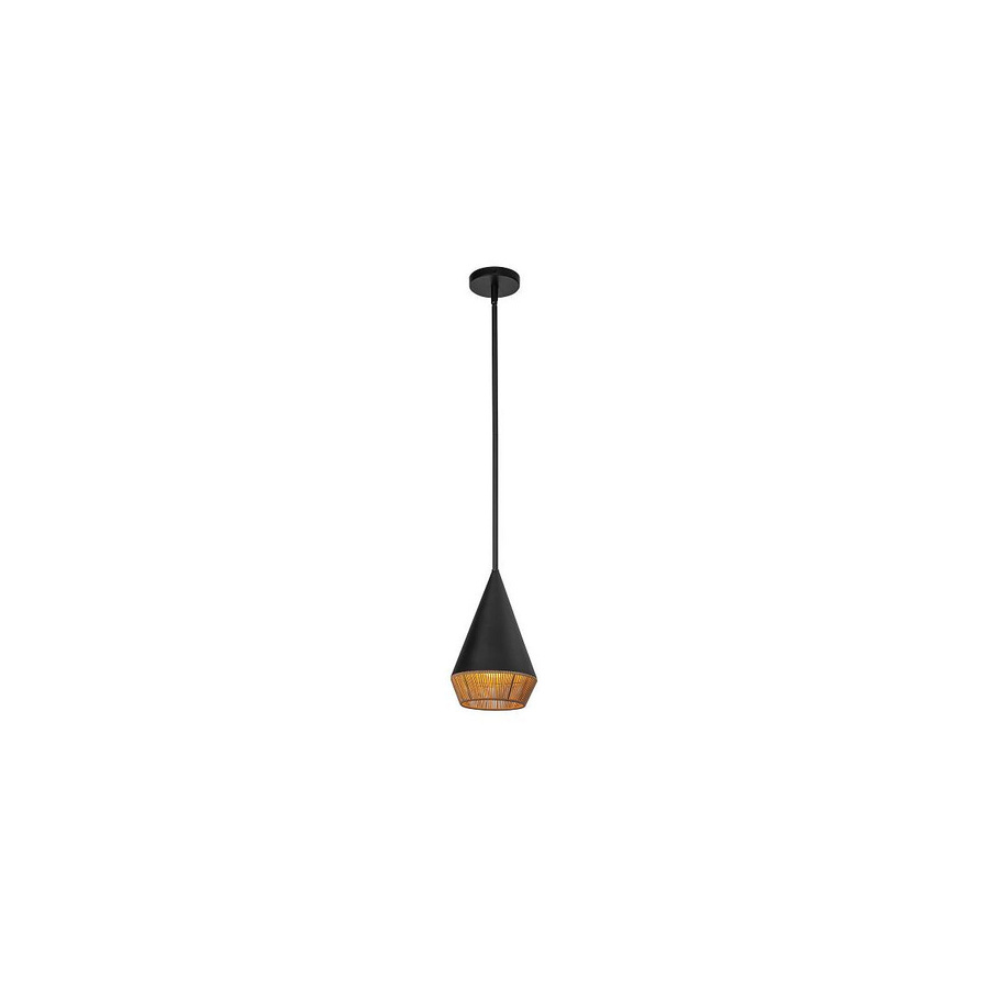 Alora Mood Daphne Pendelleuchte Schwarz aus Metall im modernen Kegel-Design - Bild 1