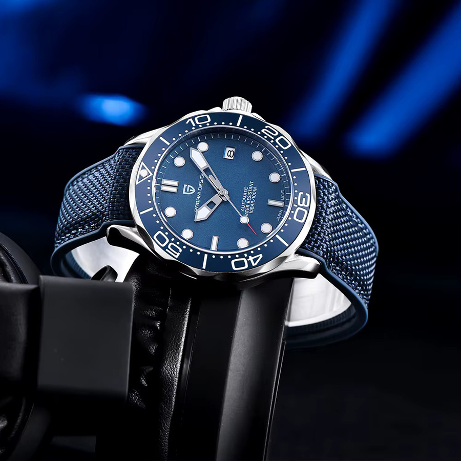 Pagani Design Armbanduhr Automatik, Edelstahl, Saphirglas, Herren - Bild 5