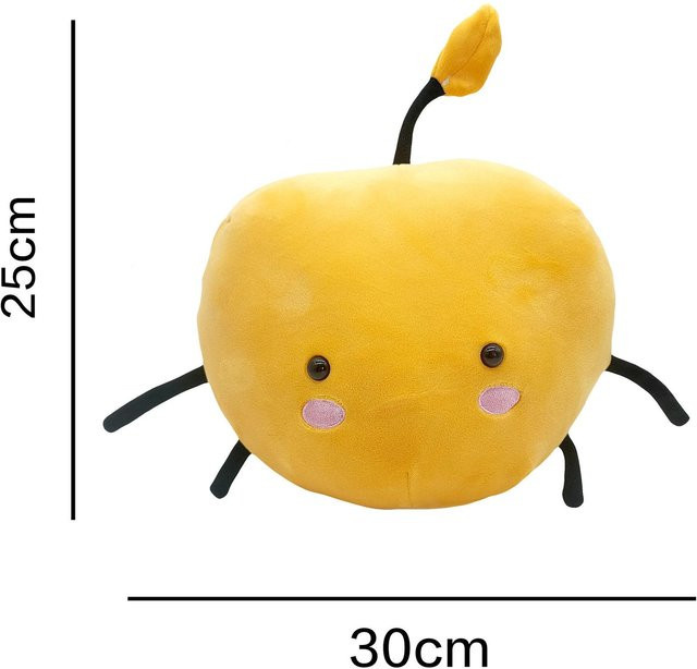 Yiran Health & Beauty Stardew Valley Junimo Plüschtier, Gelb - Bild 1