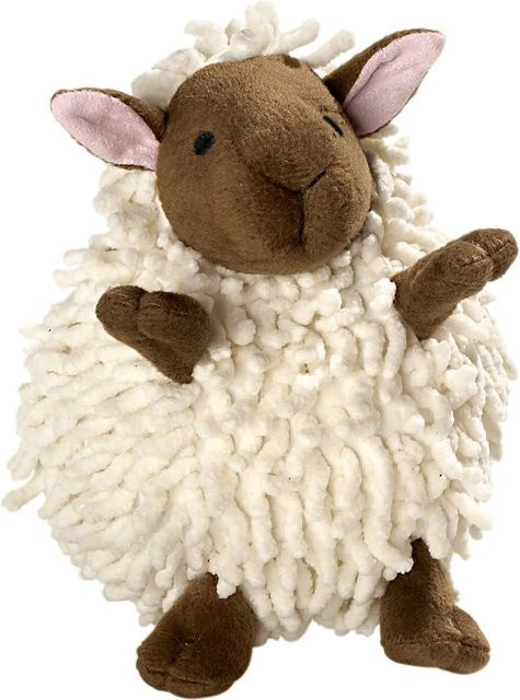 Hunter Snugly Schaf Hundespielzeug, Weiß-Braun, 17 cm - Bild 1