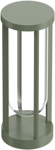 Flos In Vitro Bollard Pollerleuchte aus Aluminium in Grün mit LED und dimmbarer Funktion - Bild 1