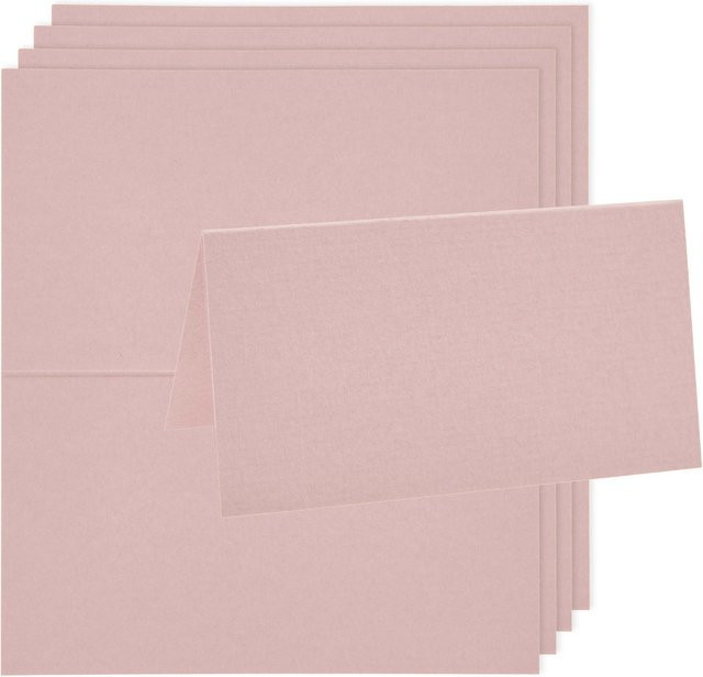Rico Design Paper Poetry Luxury Tischkarten in Rosenquarz aus Papier - Bild 1