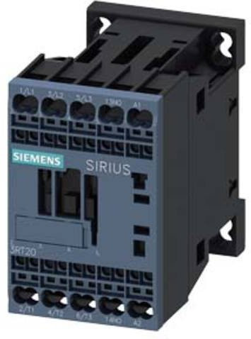 Siemens Schütz 3RT2017-2AP01 mit 3 Schließern, 5,5 kW/400 V, 230 V AC, grau - Bild 1