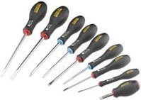 Stanley FATMAX Schraubendreher-Set, 9-teilig, Schwarz, Edelstahl - Bild 1