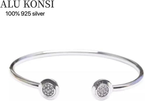 YIRAN Jewelry Armband, 925 Silber, Zirkonia, Damen, 21cm - Bild 1