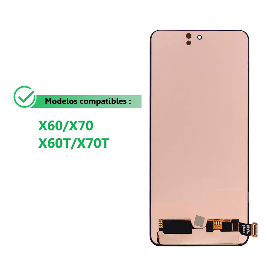 OELD LCD Display Touchscreen Digitizer Montage für Vivo X60 X70 in Schwarz - Bild 3