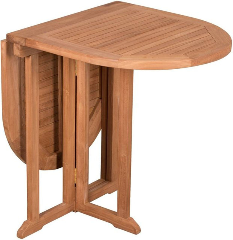 riess-ambiente Balkontisch Woodie aus Teakholz, braun, B/T/H: 120 x 60 x 75 cm - Bild 2