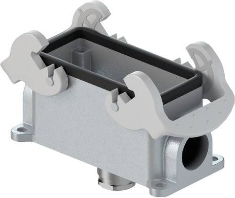 Wieland Electric Gehäuseunterteil 70.333.2435.0 aus Aluminium in Grau - Bild 1