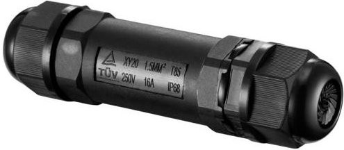 Opple LEDFix Strip-Connector Zwischenverbinder für LED-Streifen in Schwarz mit IP68 Schutzart - Bild 1