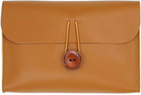 JGTKECO Organizer aus PU-Leder für Reise-Gadgets und USB-Kabel in Braun - Bild 1