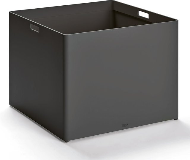 Stern Pflanzgefäß aus Aluminium in Anthrazit, B/T/H: 60 x 60 x 45 cm - Bild 1