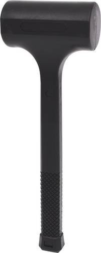KS Tools Rückschlagfreier Schonhammer aus Fiberglas und Gummi, Schwarz, 1,27 kg - Bild 1