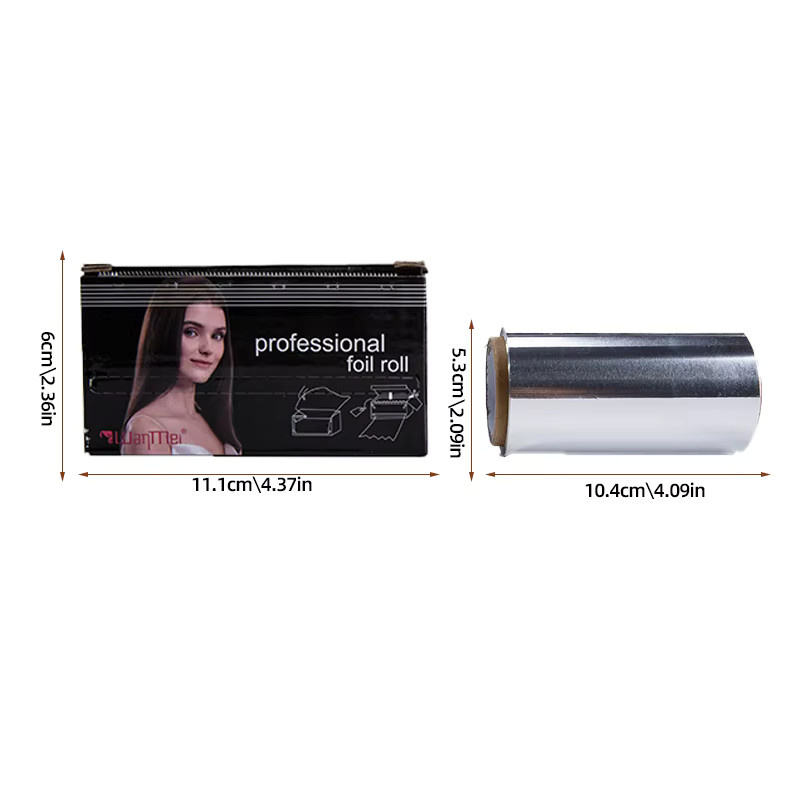 WANMEI Haar-Aluminiumfolie, 50 m x 15 cm, Unisex - Bild 3