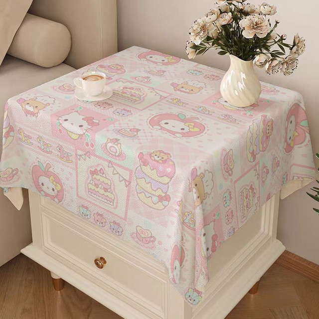 Sanrio Staubschutzhülle Piano Sheep & My Melody in Multicolour für Mikrowelle und Haushaltsgeräte - Bild 1