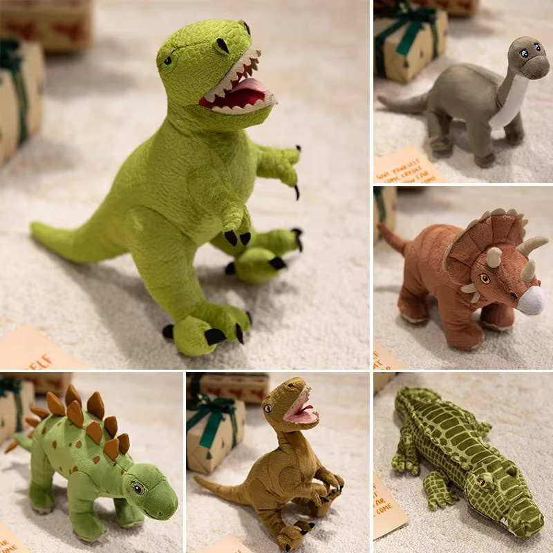 pangcangshu Dinosaurier Plüsch Spielzeug, Stofftier, Dinosaurier, Fantasy - Bild 3