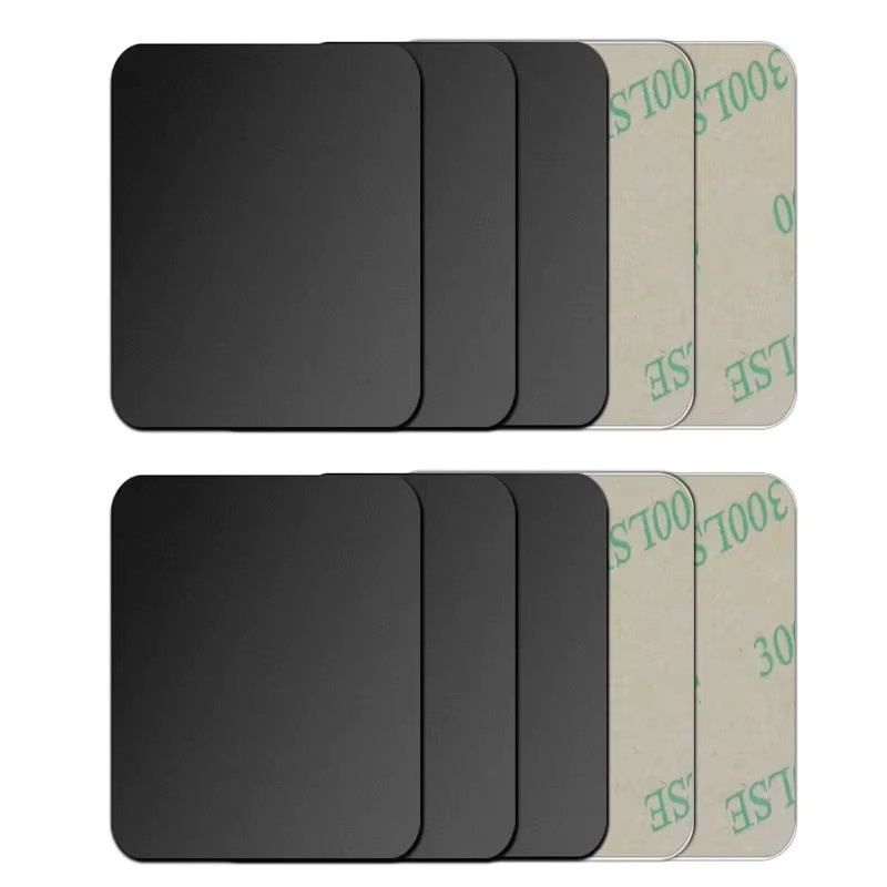 WSSHE Magnetische Metallplatten für MagSafe in Schwarz als Aufkleber-Disk für magnetische Handyhalterungen und iPhone 17 16 - Bild 2