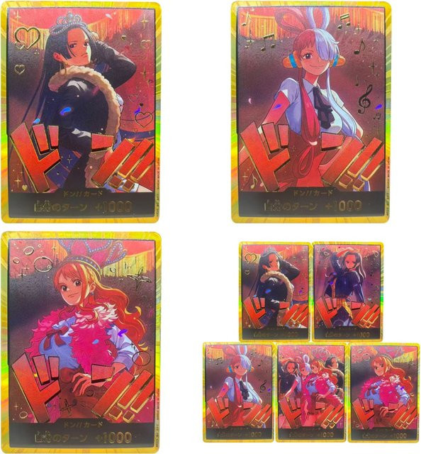 One Piece DIY Hot Stamp Collection Cards, Anime Karten, Bunt / Mehrfarbig - Bild 1