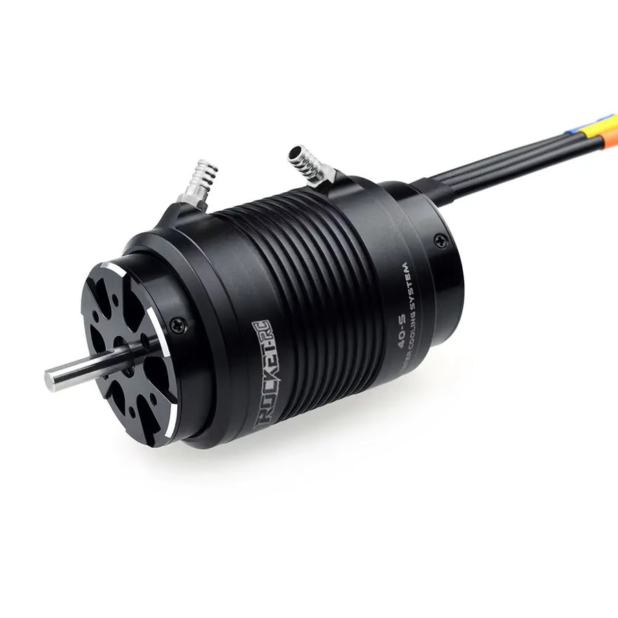 NeebRC Rocket Bürstenloser Motor Wasserkühlung Mantel Combo, Metall, Schwarz - Bild 2