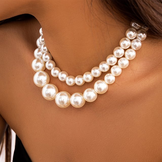 Ingemark Choker Halskette, Perle, Weiß, Damen - Bild 1