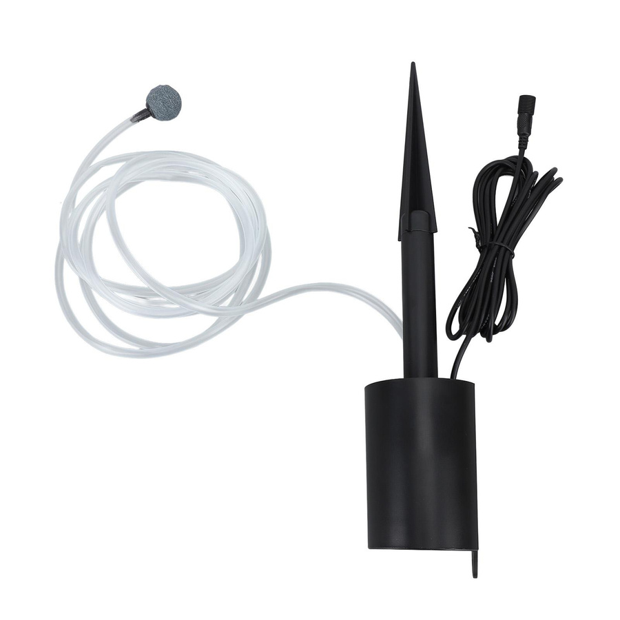 Solar Teichbelüfter Set mit Luftpumpe, 6V 4W, IP64 Wasserdicht, 0,8L pro Minute, 3 Modi - Bild 2