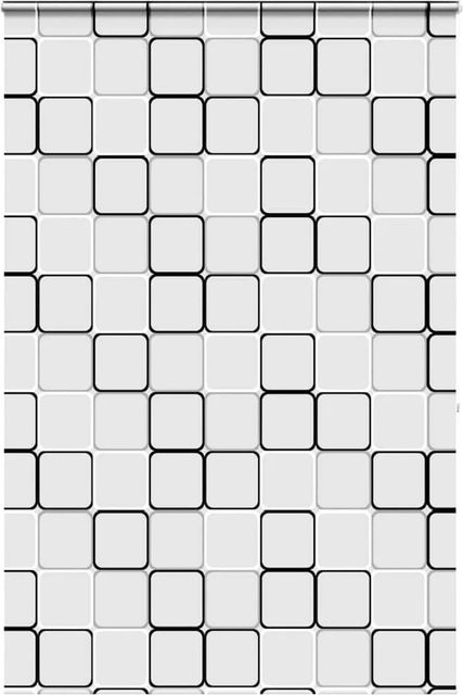 vidaXL Duschrollo mit Kassette, Stoffbreite: 156 cm, Gesamtmaß: 160 x 240 cm - Bild 1