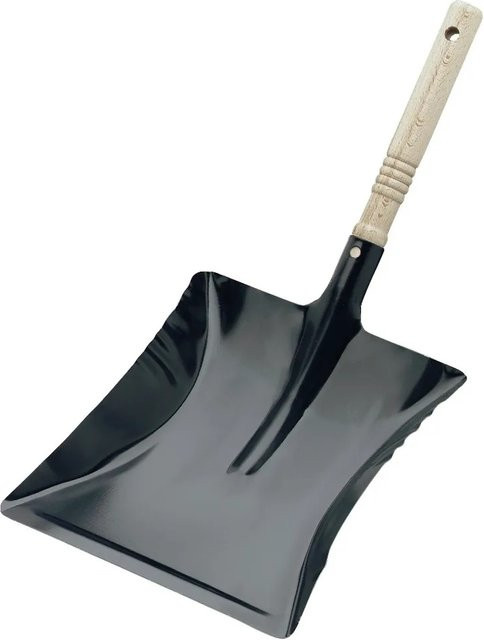 LUX-TOOLS Kohlekehrschaufel in Anthrazit und Schwarz - Bild 1