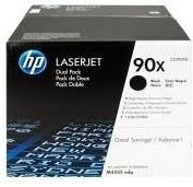 HP Toner CE390XD (90X) Doppelpack Schwarz für Laserdrucker mit 2x 24.000 Seiten Kapazität - Bild 1