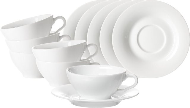 Ritzenhoff & Breker Teetassen mit Untertassen Ostfriese 100 ml 6er Set - Bild 1