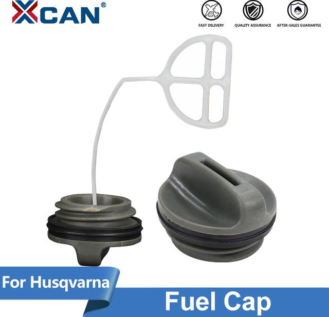 XCAN Tankdeckel für Husqvarna Kettensägen 340 345 346 350 353 362 365 371 372 372XP als Gas Tankdeckel und Heizöl Kappe - Bild 1