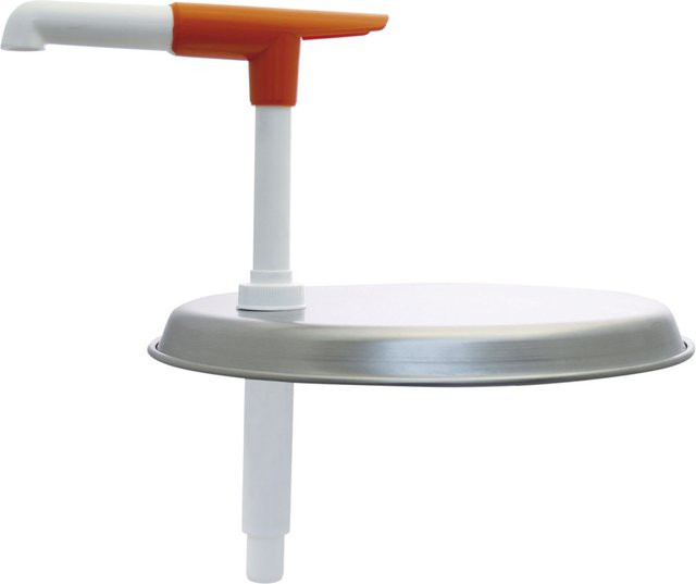 Schneider Deckel für Dosierspender inklusive Pumpe in Silber, Durchmesser: 28 cm - Bild 1