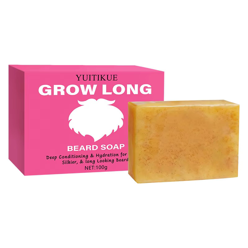 YUITIKUE Grow Long Bartseife, 100 g, Herren - Bild 6