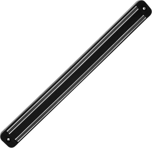 Nirosta Magnetleiste aus Edelstahl in Silber oder Schwarz, Breite: 33 cm - Bild 1