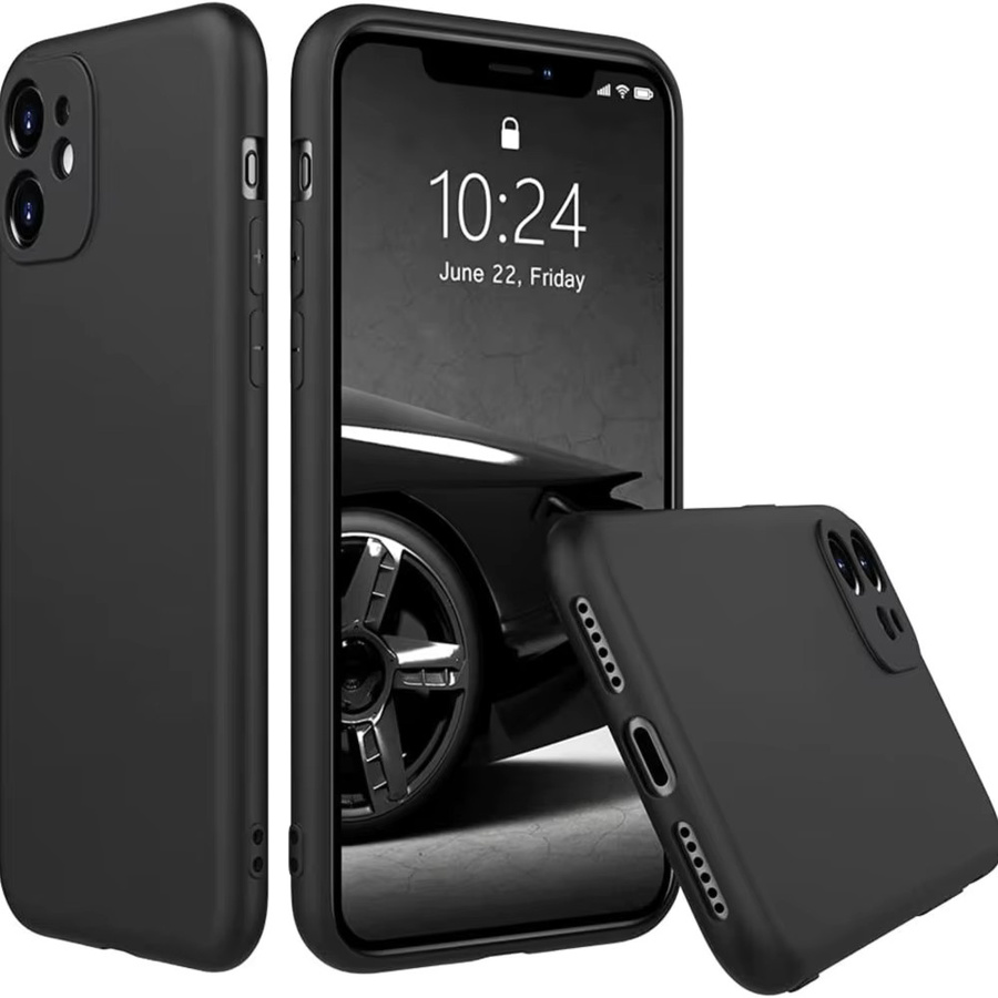 Ricestate Silikon Handyhülle für iPhone Modelle in Schwarz - Bild 2
