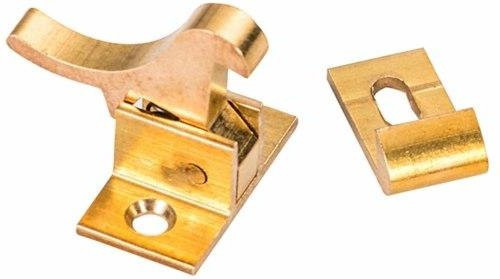 Outdeer Latch Lock Kompakte Geräuscharme Flache Bodenriegel aus Messing in Beige und Gold - Bild 1