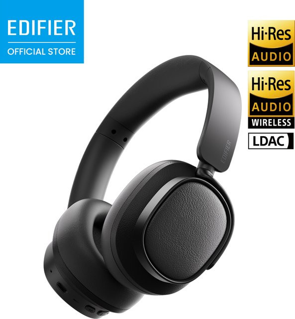 Edifier ES850NB Kabelloser Over-Ear-Kopfhörer mit Hybrid-ANC, Hi-Res LDAC und Bluetooth V5.4 in Schwarz oder Pink - Bild 1