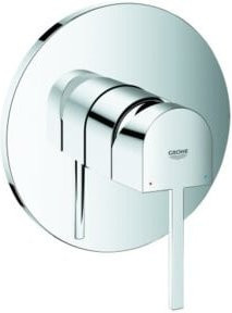 Grohe PLUS UP Brause-Einhebelmischer Fertigmontageset für die Wandmontage in Chrom - Bild 1