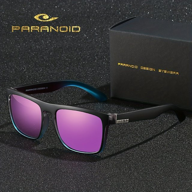 Paranoid Sonnenbrille, Vollrand, rectangular, Kunststoff, black, Unisex - Bild 1