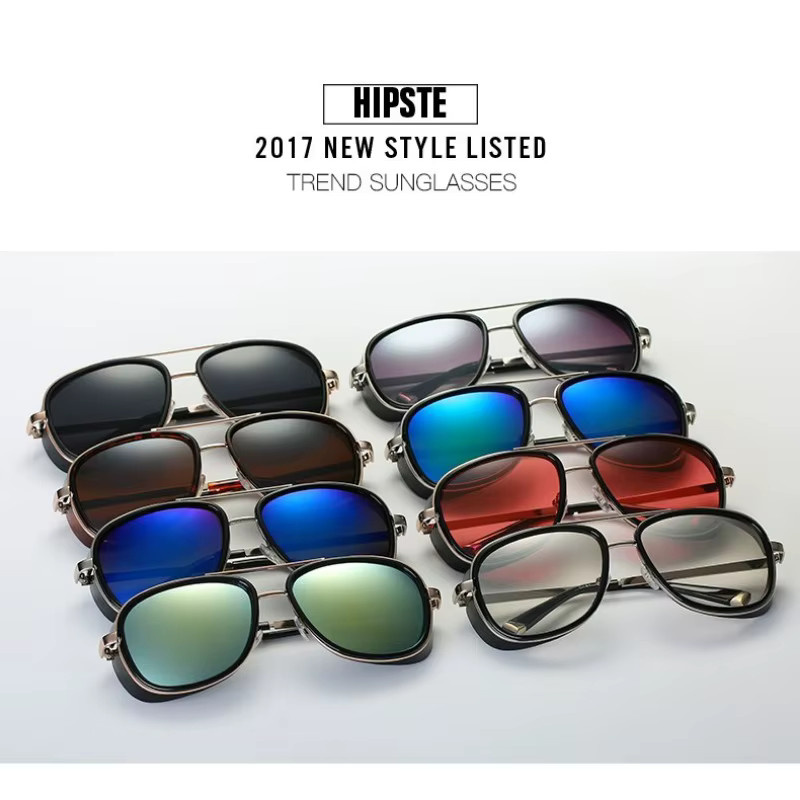 Rossi Sonnenbrille Herren, Vollrand, Retro Vintage - Bild 3