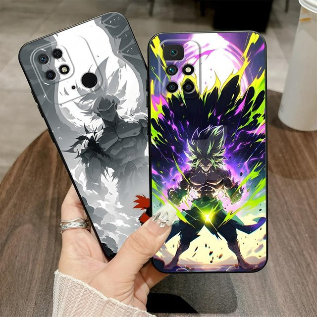 Schwarze weiche Handyhülle mit Dragon Ball Goku Cartoon Design für Xiaomi Redmi 13C A3 A4 10 K40 K80 Pro 12C A5 A1 A2 Plus 9 14C - Bild 1