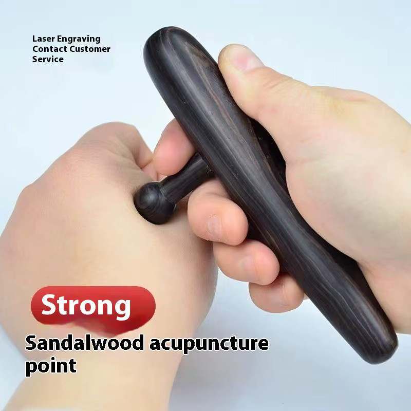 HNKMP Triggerpunkt-Massagegerät zur Lymphdrainage, Holz, Unisex - Bild 3