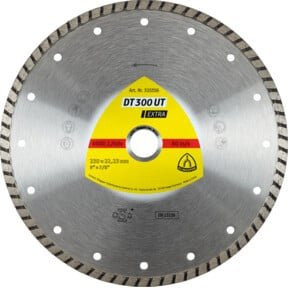 Klingspor DT 300 UT Diamanttrennscheibe Universal Silber Durchmesser: 100 mm, Breite: 1,9 mm, Bohrung: 22,23 mm - Bild 1