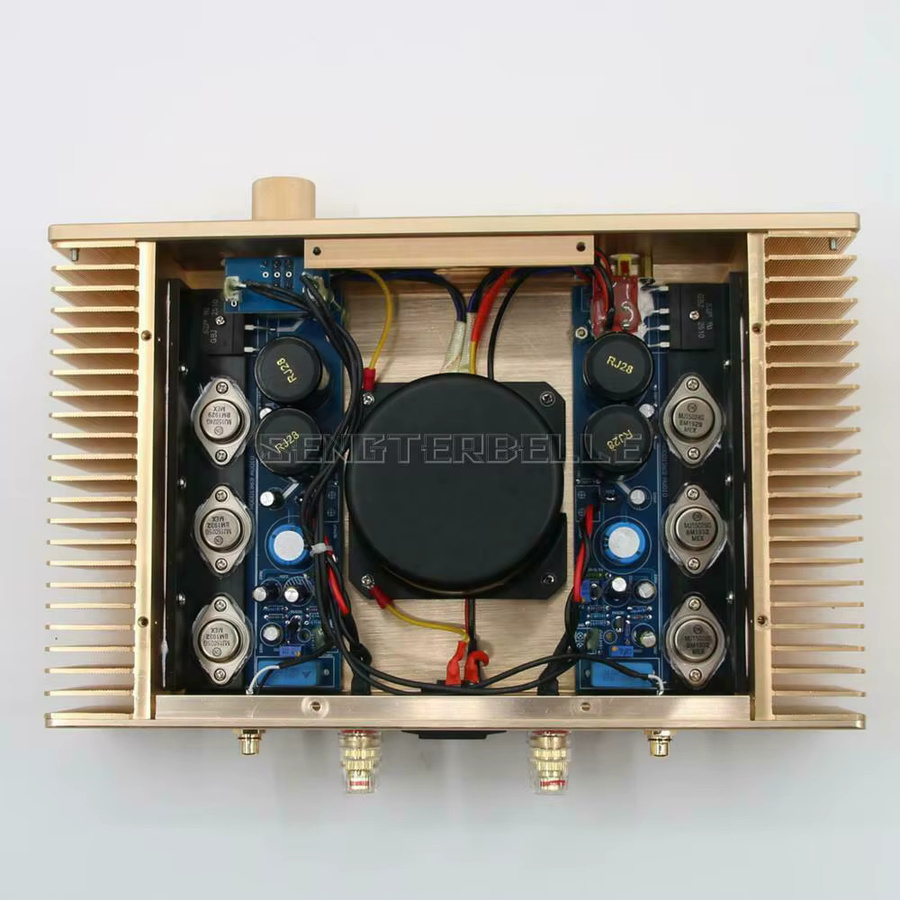 Hood1969 Gold Seal Power Tube Klasse A 18W Fertiger Verstärker in Gold - Bild 2