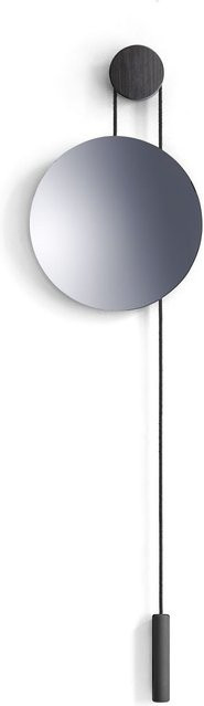 New Works Rise And Shine Wandspiegel aus Metall und Glas in Gold, Braun oder Schwarz - Bild 1