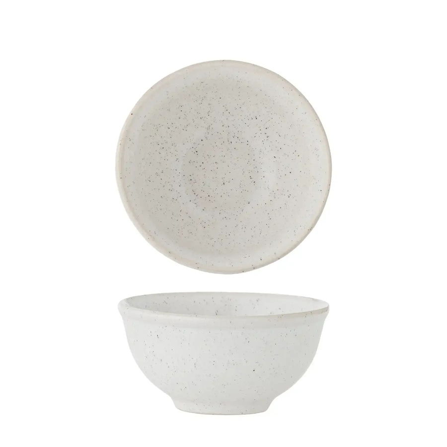 Bloomingville Keramikschale Addison weiß Durchmesser: 10 cm - Bild 1