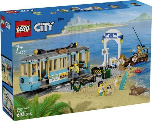 LEGO City Klassische Strandstraßenbahn Bauset Strand