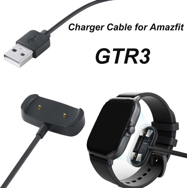 Huami Ladegerät USB, Schwarz, Smartwatch Ladestation - Bild 1