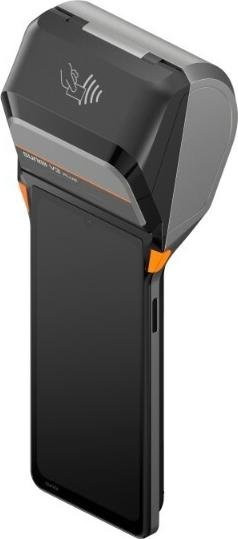 SUNMI V3 Plus Handheld-Terminal mit Android 14, 4GB RAM, 64GB Speicher, 2D-Scanner, 80mm Thermodrucker, NFC und 4G in Schwarz - Bild 1