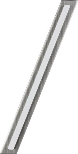 ALPERTEC Hausnummer aus Kunststoff und Edelstahl, Weiß, B/T/H: 11,7 x 17 x 1,8 cm, nachtleuchtend - Bild 1